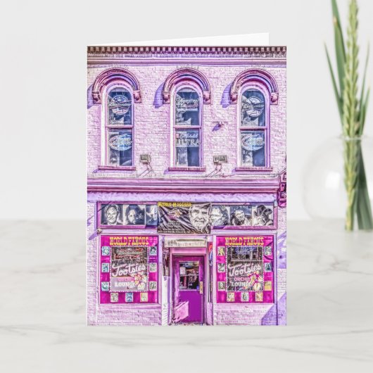 Carte de voeux Tootsie's Orchid Lounge (Devant)