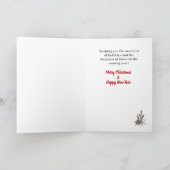 Carte de vœux Topiaire de Noël (Intérieur)