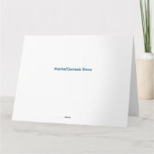 Carte de voeux toujours grande de joyeux (Dos)