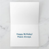 Carte de voeux toujours grande de joyeux (Intérieur)