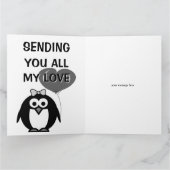 Carte de voeux tout mon amour (Intérieur)