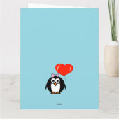 Carte de voeux tout mon amour (Dos)