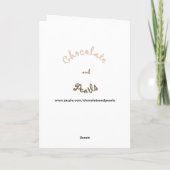 Carte de voeux tout simplement fabuleux (Dos)