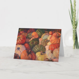 Carte de vœux Toutes les jolies citrouilles