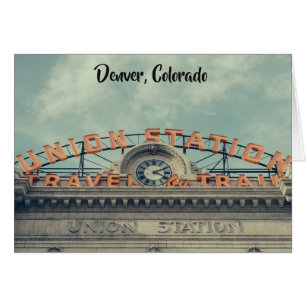 Carte de voeux toutes les occasions de Denver Unio