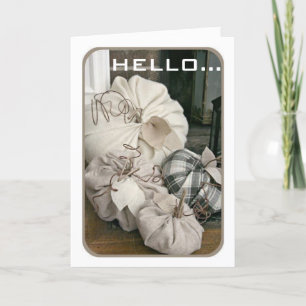 CARTE DE VOEUX TOUTES OCCASIONS AUTOMNE/HIVER ADUL