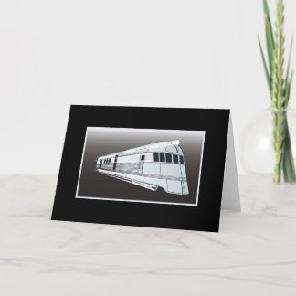 Carte de voeux Train-Retraite