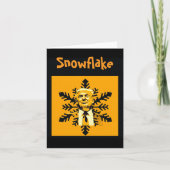 Carte de voeux Trump/Snowflake (Devant)