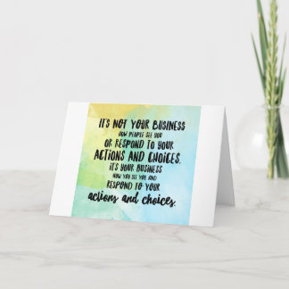 Carte de vœux - Tu fais toi, chéri