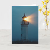 Carte de vœux Twilight Tower (Fleur jaune)