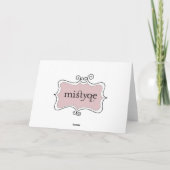 Carte de voeux Twin Boy Babies (Dos)