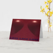 Carte de voeux "Twin Hearts" par Zoltan Buday (Fleur jaune)