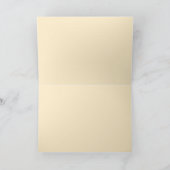 Carte de vœux Un mode de vie plus simple (Intérieur)