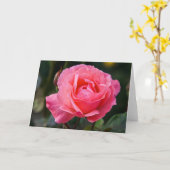 Carte de voeux - Un Rose pour vous de Puerto Montt (Fleur jaune)