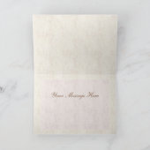 Carte de voeux Unicorn noir (Intérieur)