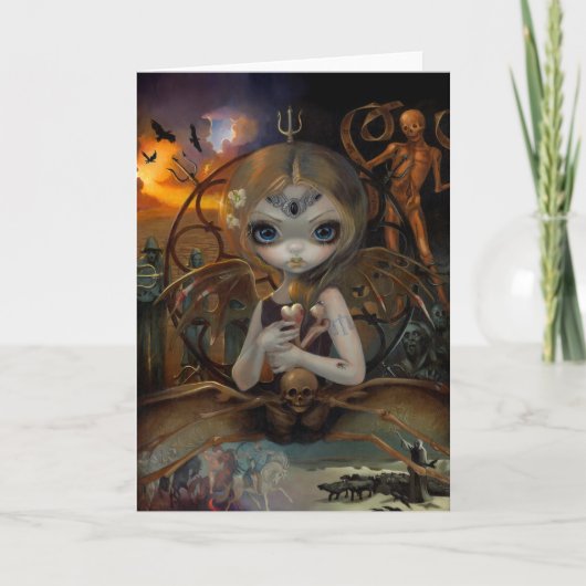 Carte de voeux "Unseelie Court : Famine" (Devant)