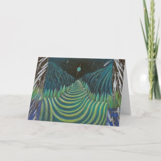 Carte de voeux 'Uranian Road' (Devant)