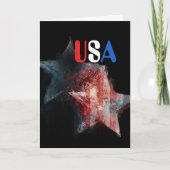 Carte de vœux USA (Devant)