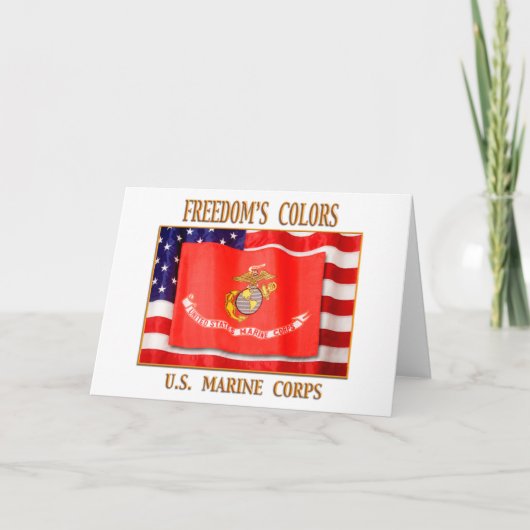 Carte de voeux USMC (Devant)