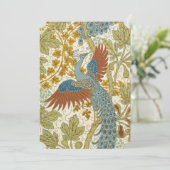 Carte de vœux V&A Blue Fig & Peacock (Debout devant)