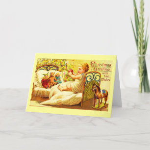 Carte de voeux-Vacances Art-Vintage Noël 4