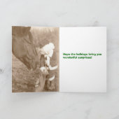 Carte de voeux "Vacances Peintes" (Intérieur)