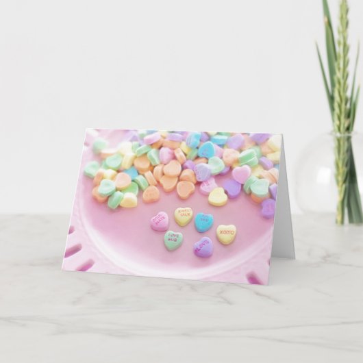 Carte de voeux Valentine Candy (Devant)
