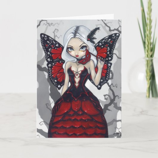 Carte de voeux "Valentine Masquerade" (Devant)