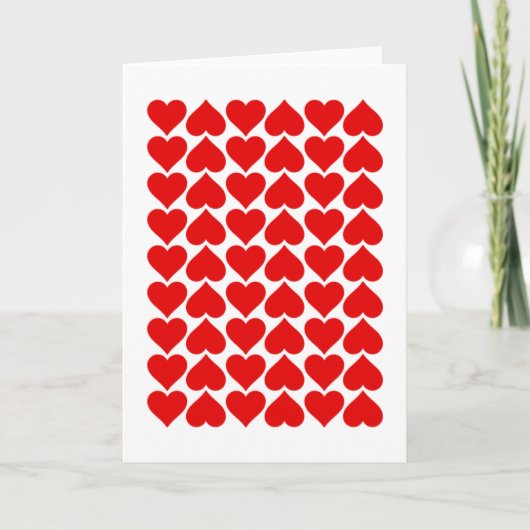 Carte de voeux Valentines (Devant)