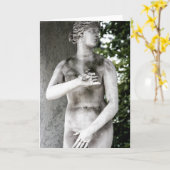 Carte de voeux Venus (Fleur jaune)