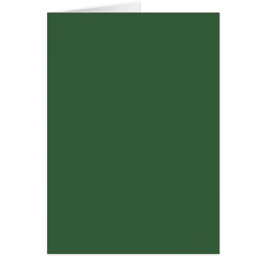 Carte de vœux vert chasseur (Devant)