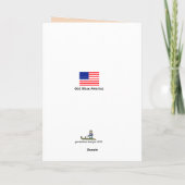 Carte de voeux Vertical 5x7 (Dos)