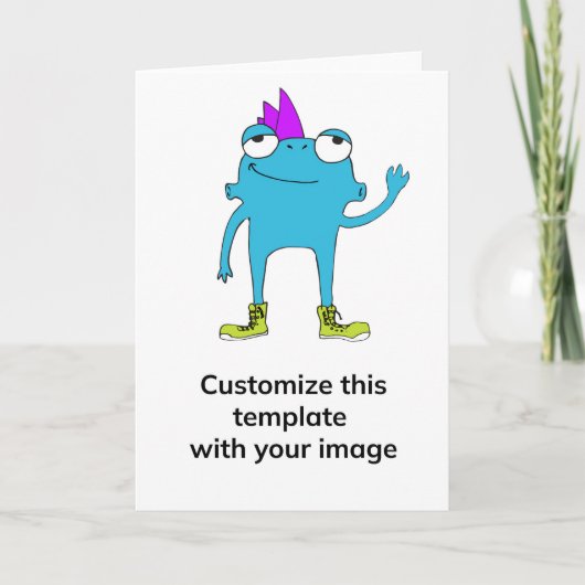 Carte de voeux verticale BeFunky (Devant)