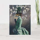 Carte de voeux Victorian Vixen (Devant)