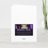 Carte de voeux victorienne de Fox (Dos)
