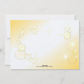 Carte de voeux vide (Dos)