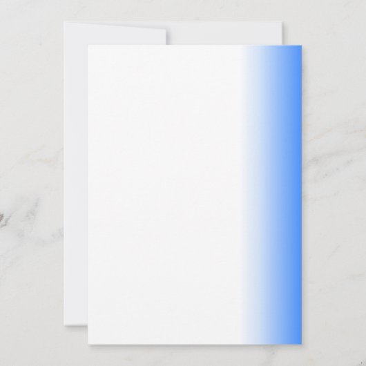 Carte de voeux vide (Dos)