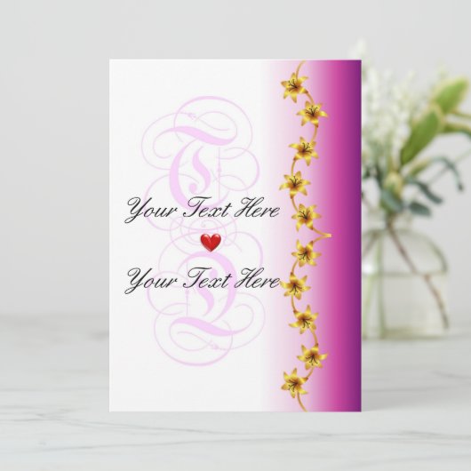 Carte de voeux vide (Debout devant)