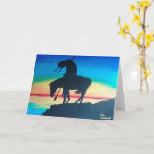 Carte de voeux vide (Fleur jaune)