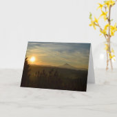 Carte de voeux vide (Fleur jaune)