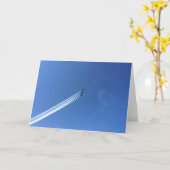 Carte de voeux vide (Fleur jaune)