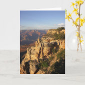 Carte de voeux vide (Fleur jaune)