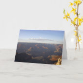 Carte de voeux vide (Fleur jaune)