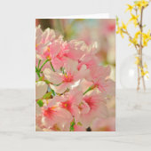 Carte de voeux, vide à l'intérieur (Fleur jaune)