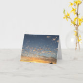 Carte de voeux, vide à l'intérieur pour son propre (Fleur jaune)