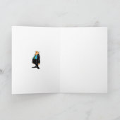 Carte de voeux vide Humor Business Office (Intérieur)