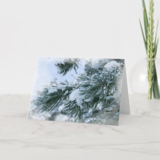 carte de voeux vierge (Devant)