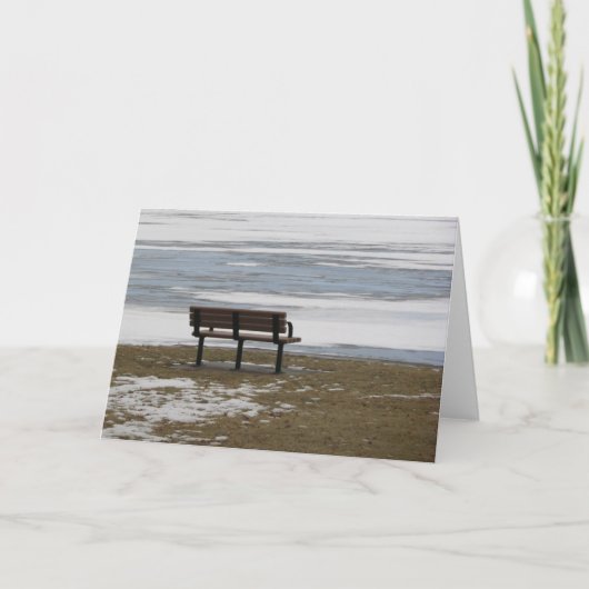 Carte de voeux vierge (Devant)