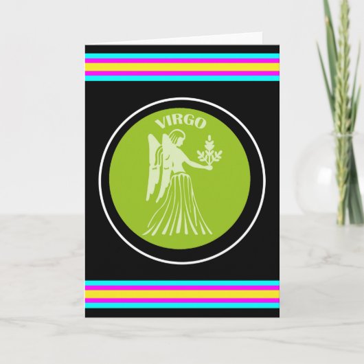 Carte de vœux Vierge (Devant)