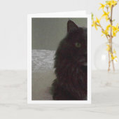 Carte de voeux vierge (Fleur jaune)